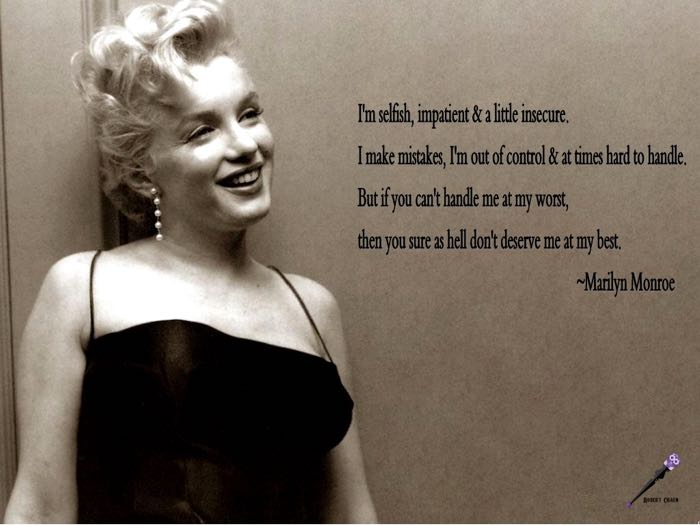 Marilyn Monroe, une célébrité souffrant de TPB